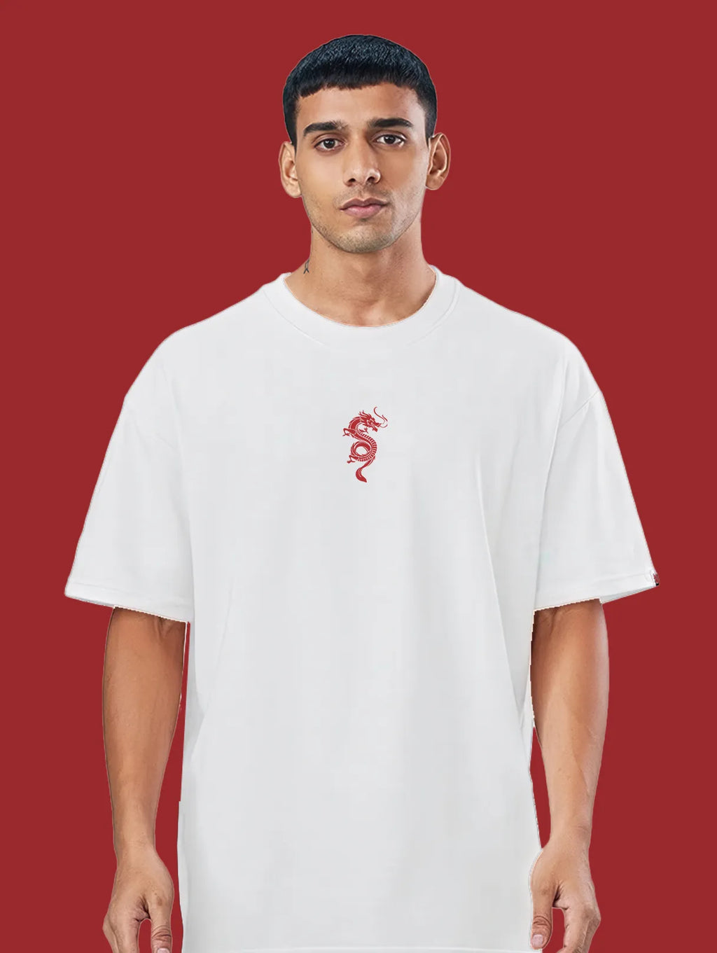 This Deal With The Devil T Shirt Empuraan Movie Inspired White image 2