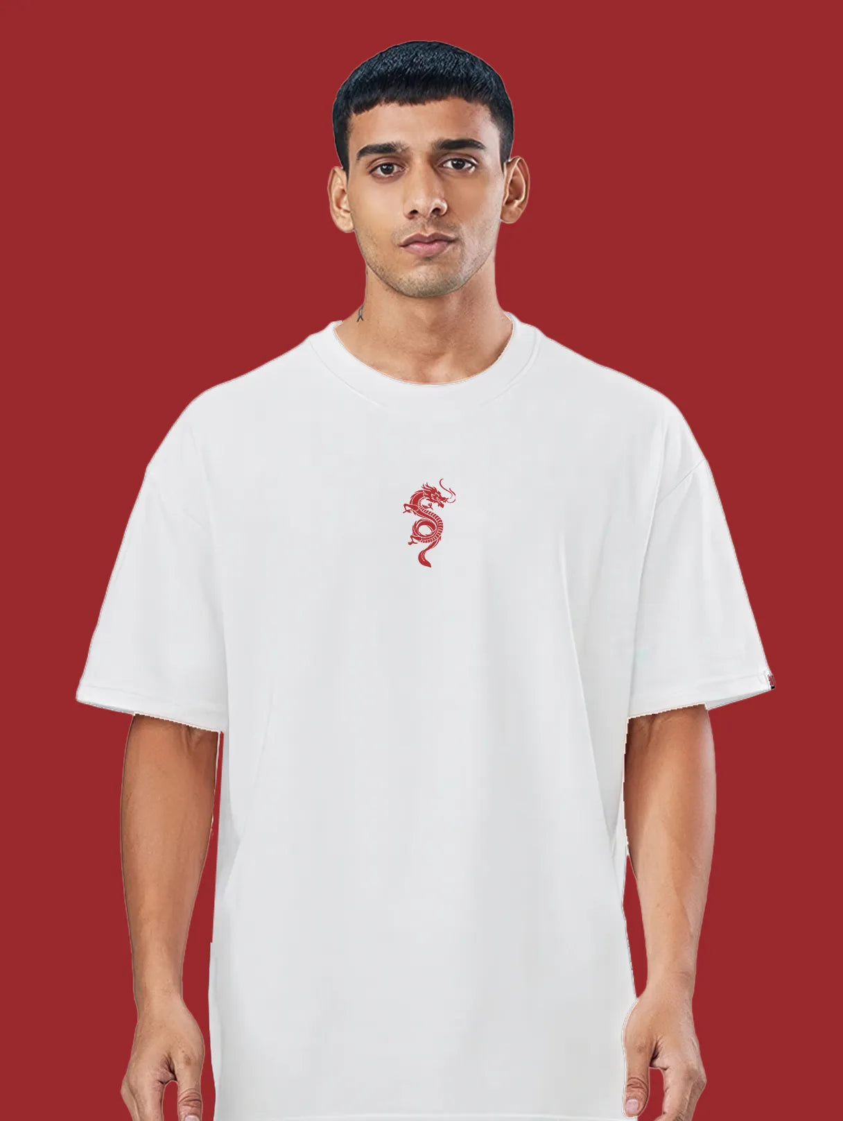 This Deal With The Devil T Shirt Empuraan Movie Inspired White image 2
