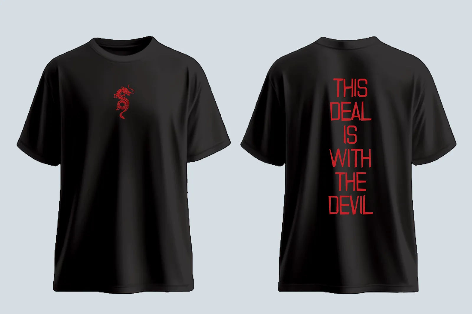 This Deal With The Devil T Shirt Empuraan Movie Inspired image 6