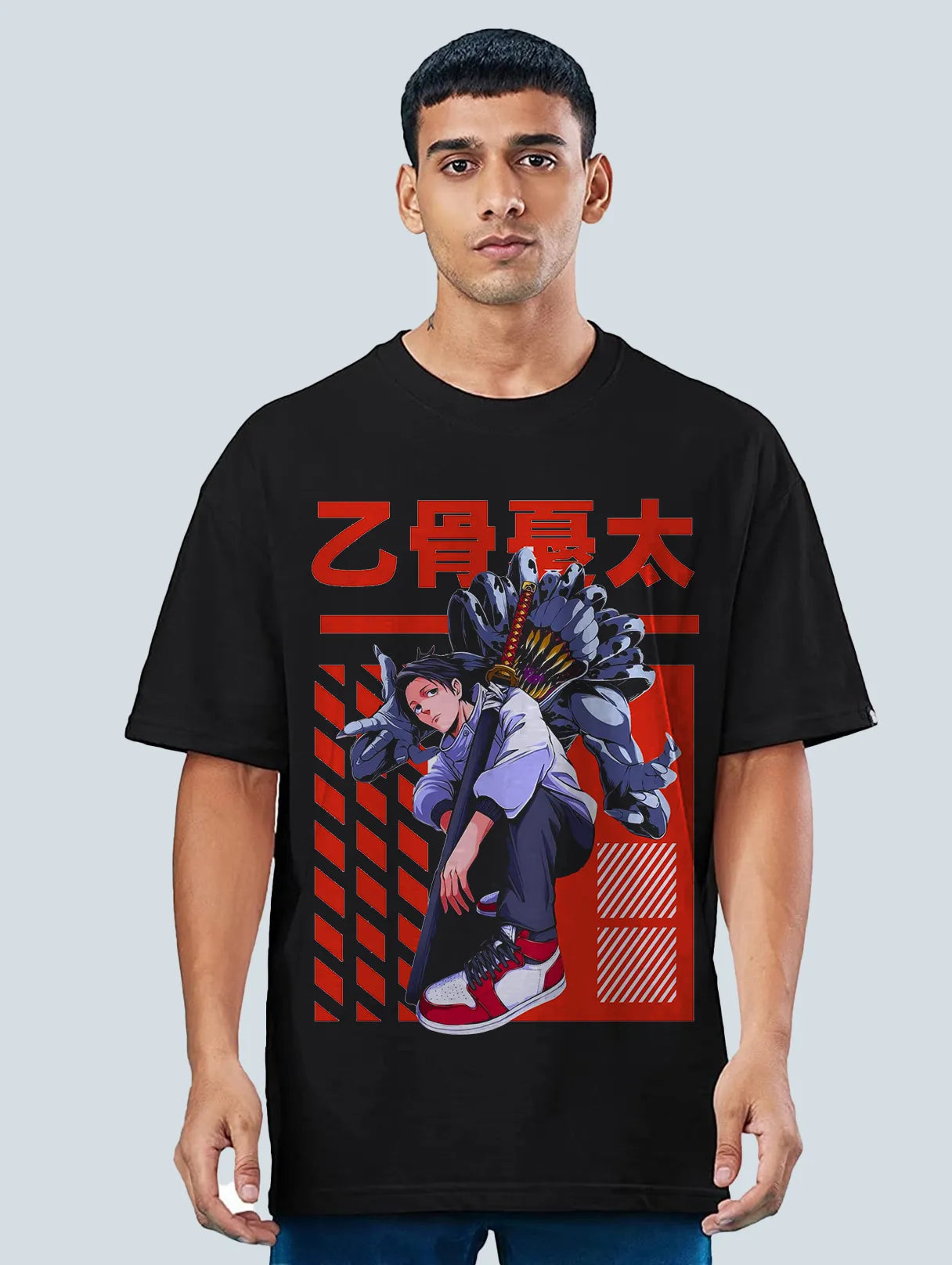 Yuta Okkotsu Anime T Shirt OversizedRegular Fit Jujutsu Kaisen Tee hero image