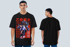 Yuta Okkotsu Anime T-Shirt: Oversized/Regular Fit | Jujutsu Kaisen Tee product image 2 | Hustler's Drip