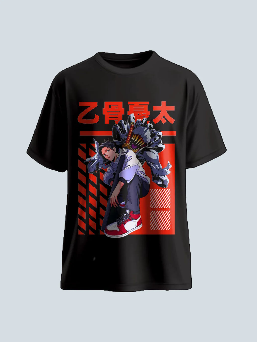 Yuta Okkotsu Anime T-Shirt: Oversized/Regular Fit | Jujutsu Kaisen Tee product image 3 | Hustler's Drip