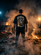 Kalabhairava Oversized T-Shirt - Black