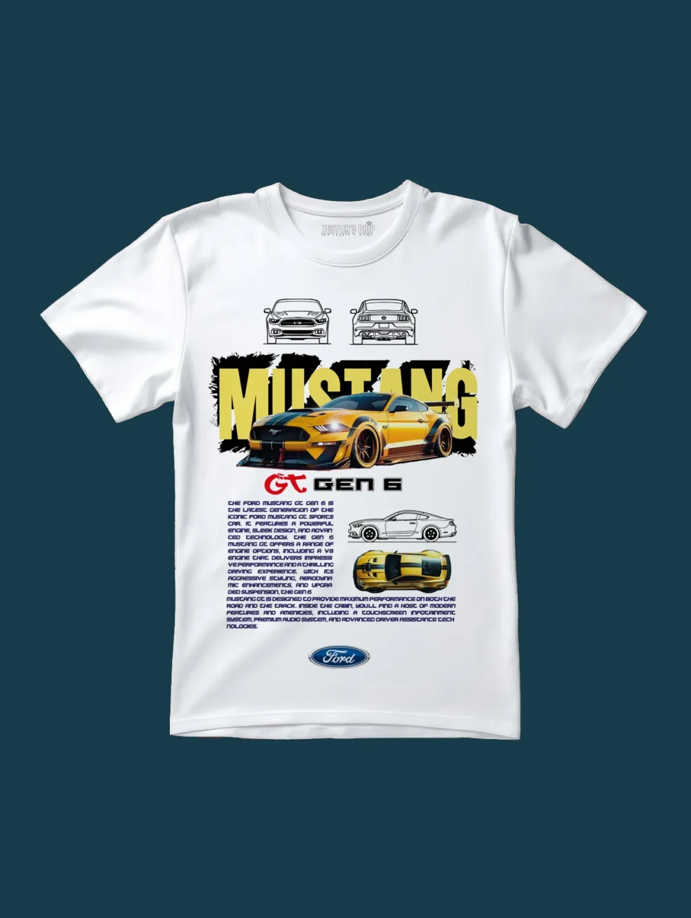 Mustang GT Gen 6 Street Style T-Shirt