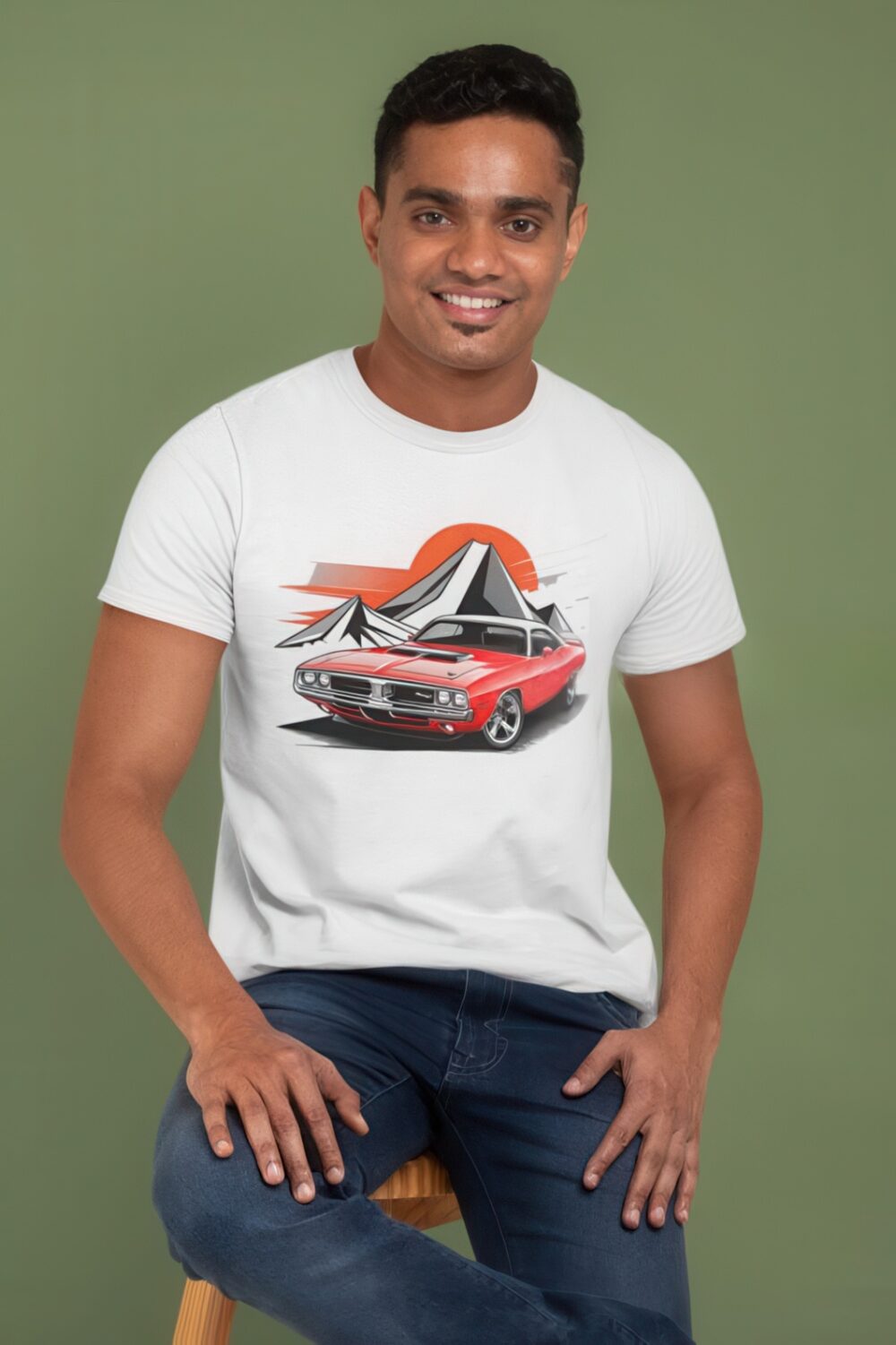 Peak Velocity Round Neck T-Shirt - Image 3